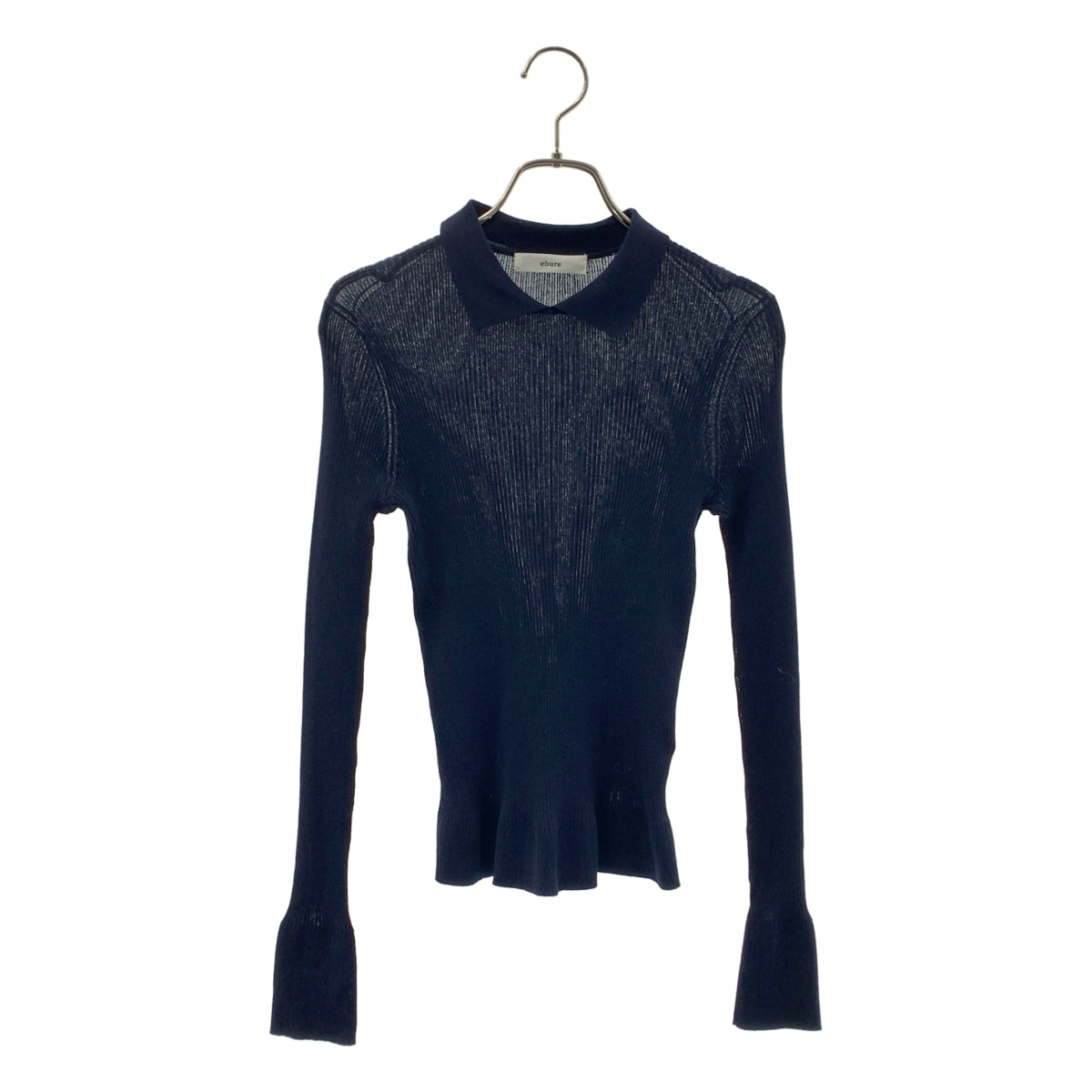 ebure / 에불 | 리브 폴로 니트 풀오버 | F | 여성