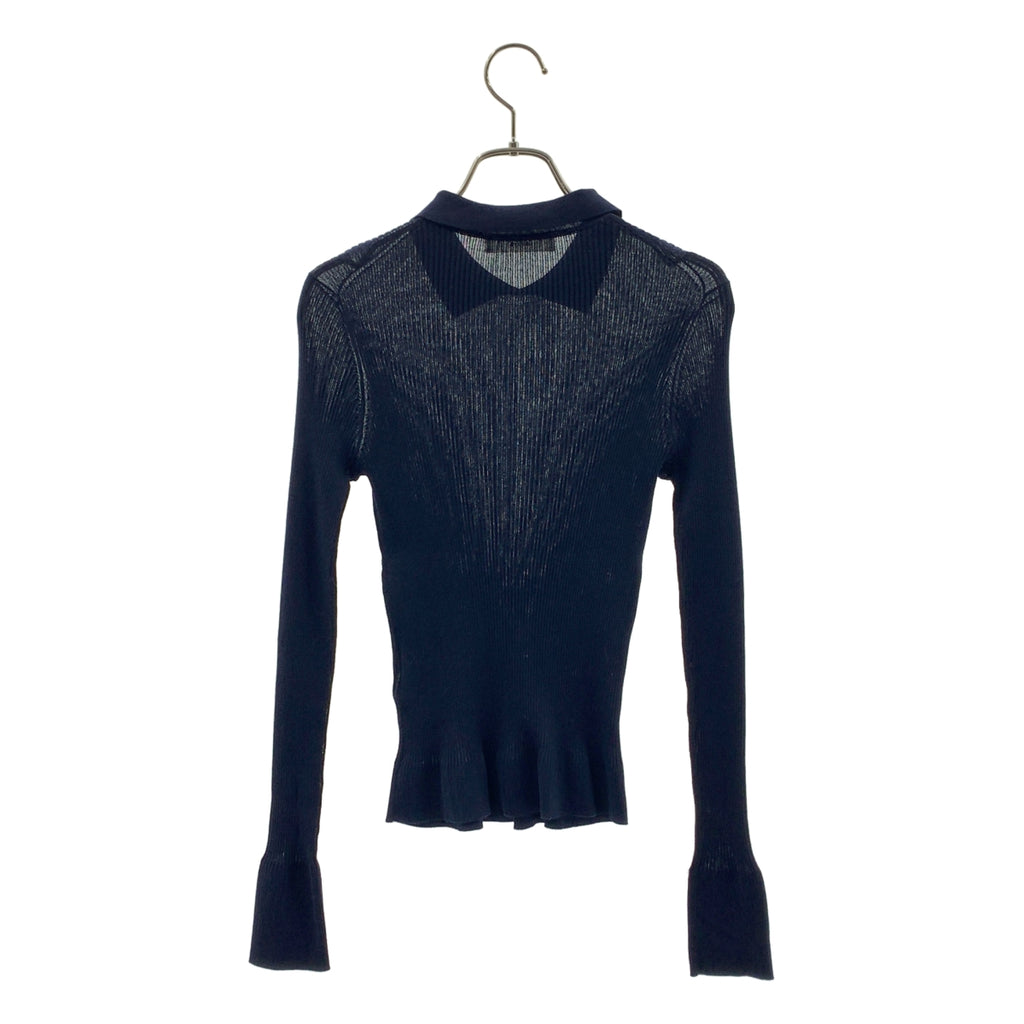 ebure / 에불 | 리브 폴로 니트 풀오버 | F | 여성