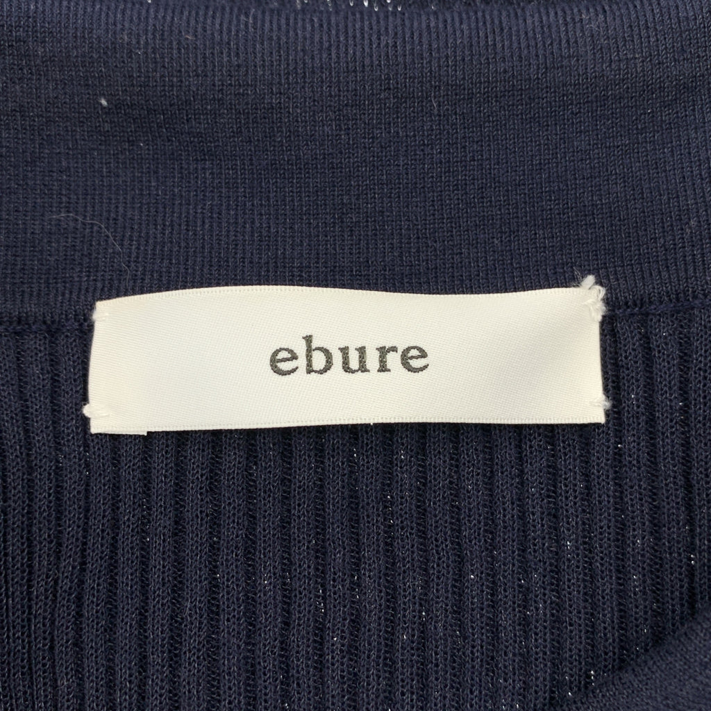 ebure / 에불 | 리브 폴로 니트 풀오버 | F | 여성