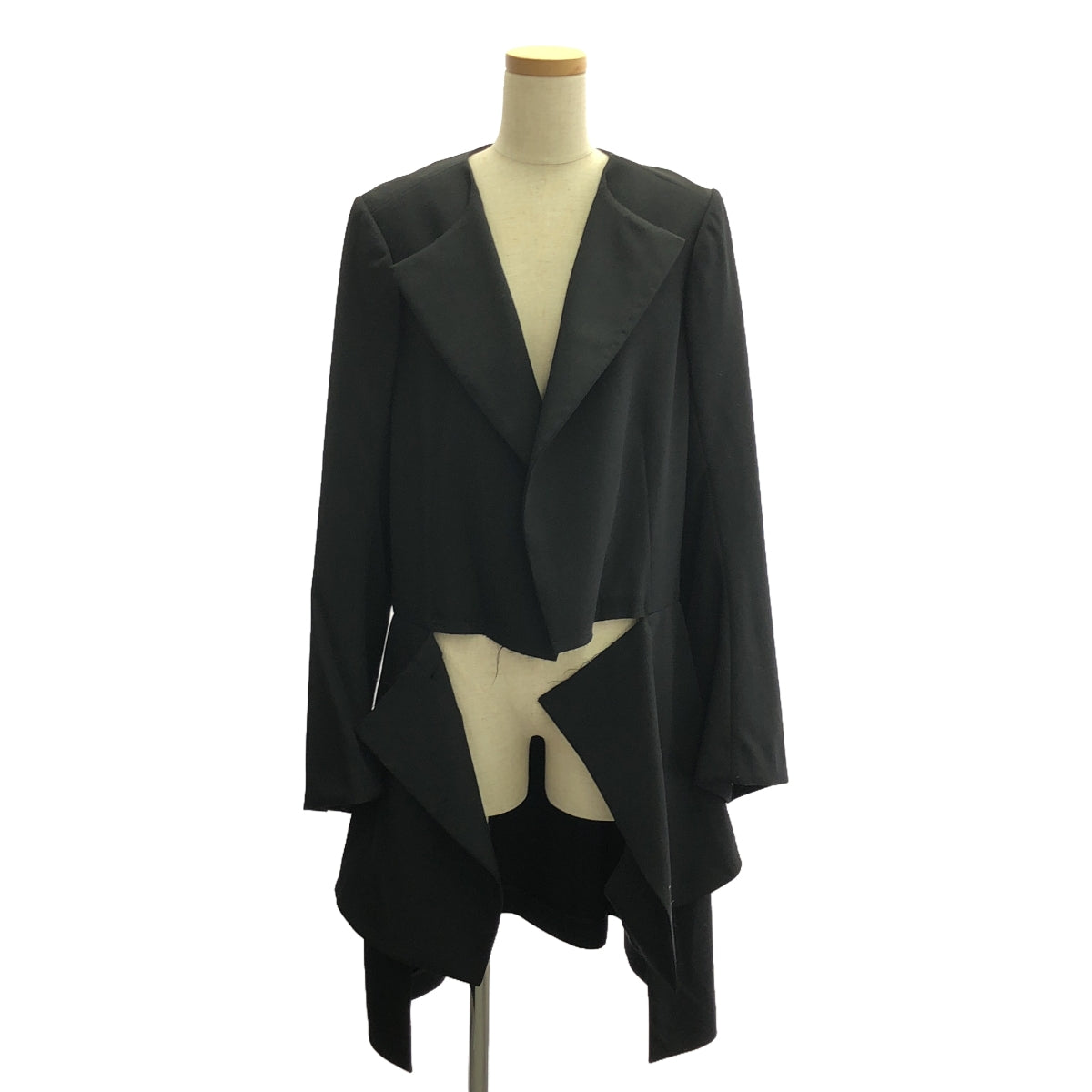 COMME des GARCONS | 2020秋冬 |鏤空分層外套 | L |黑色 |女性的