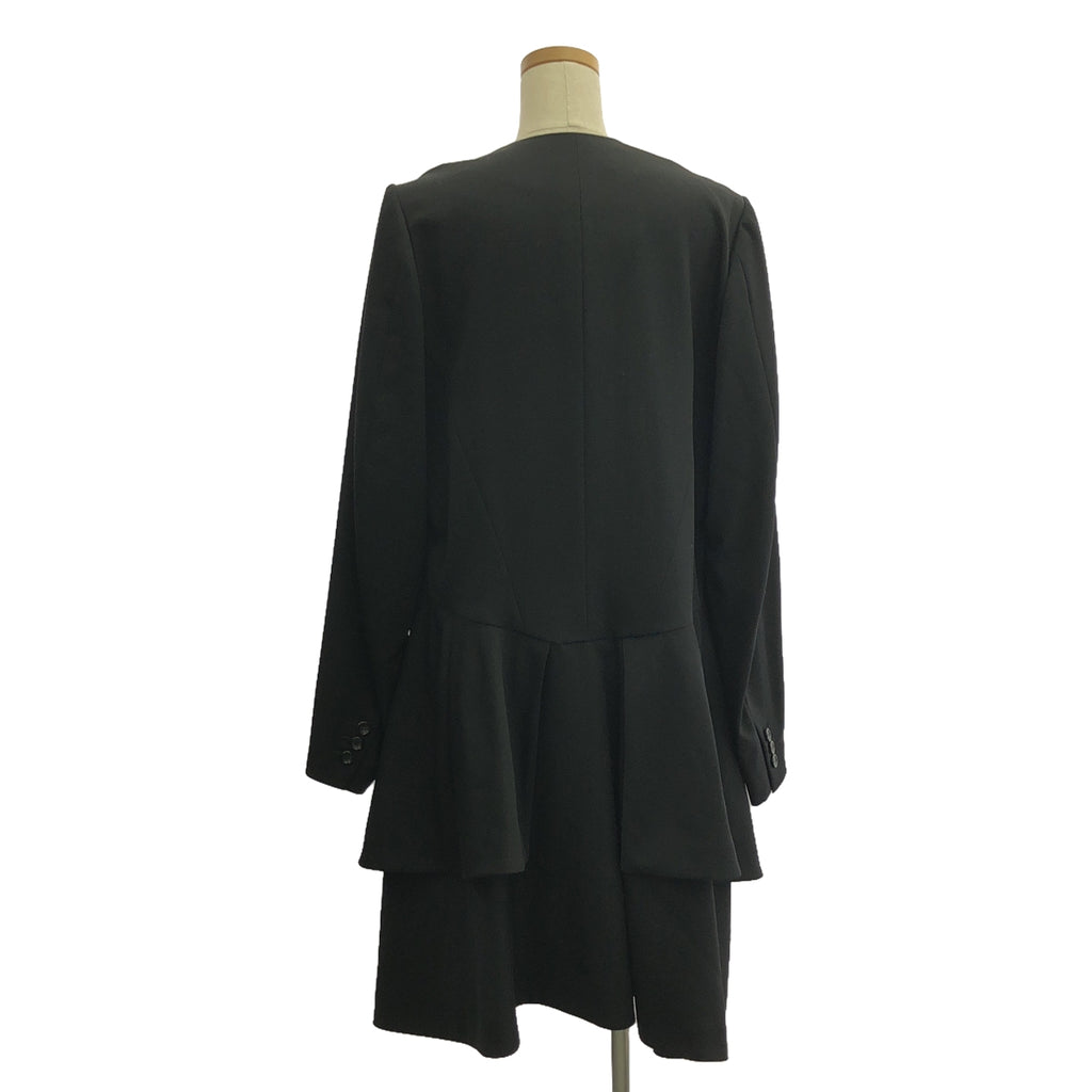 COMME des GARCONS | 2020秋冬 |鏤空分層外套 | L |黑色 |女性的