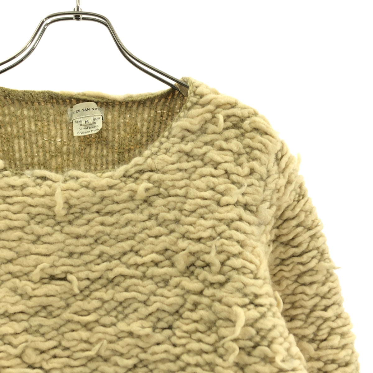 DRIES VAN NOTEN / ドリスヴァンノッテン | ウール プルオーバー ニット | M | メンズ