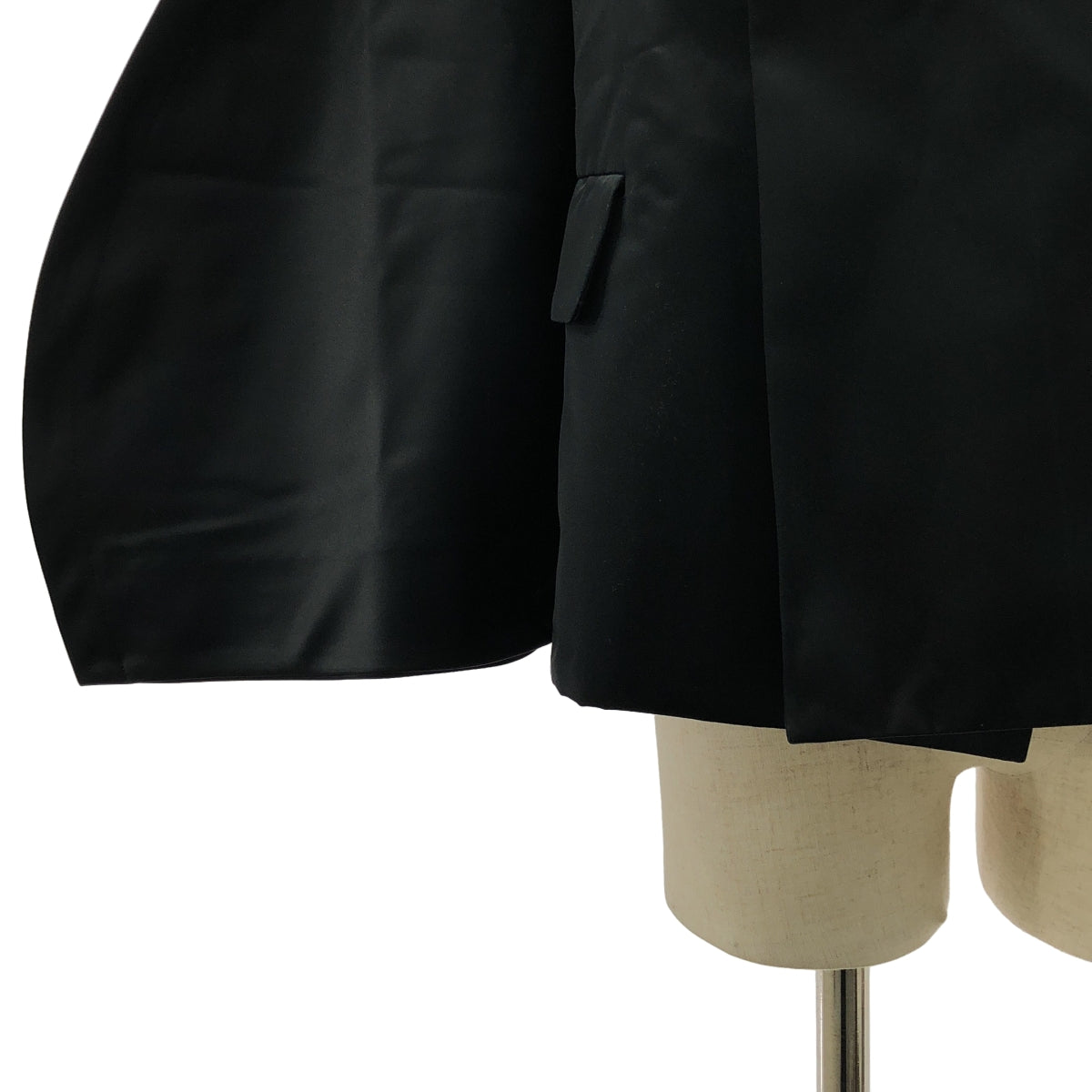 COMME des GARCONS / コムデギャルソン | 2022SS | ポリエステル 丸襟 立体 ボリュームスリーブ オーバー ジャケット | S | レディース