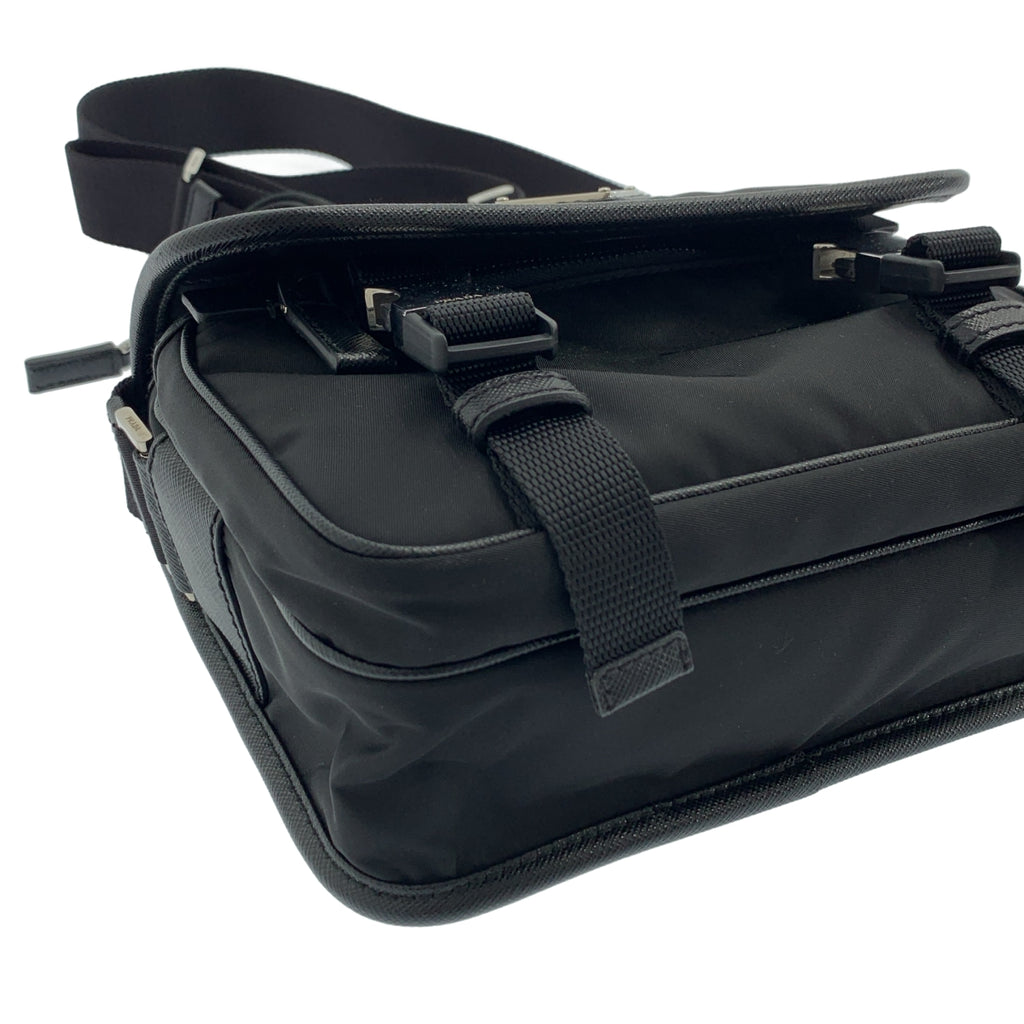 PRADA / 프라다 | 2VD034 PATTINA Re-Nylon 나일론 사피아노 가죽 숄더백 |