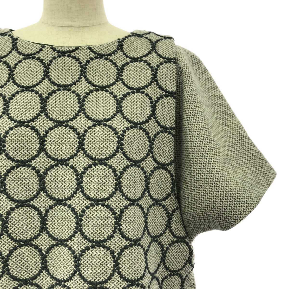 mina perhonen / 미나펠호넨 | tambourine 총 무늬 원피스 | 38 | 회색 | 여성