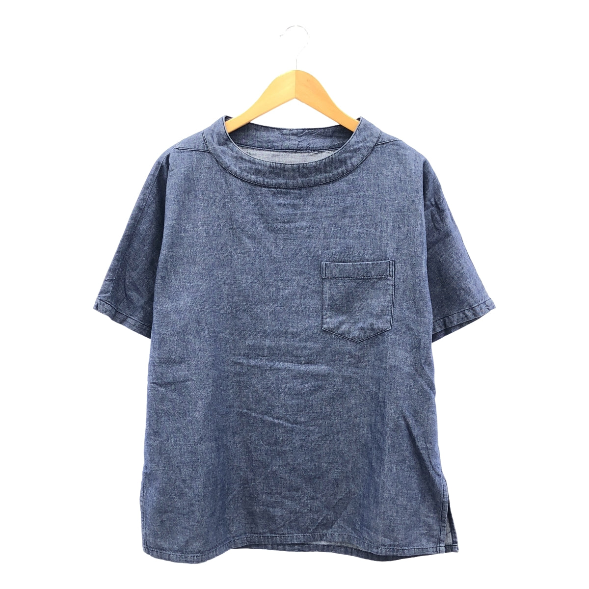 Engineered Garments / 엔지니어드 가멘츠 | FREAK'S STORE별주 FISHERMAN SMOCK 반팔 스모크 풀오버 셔츠 | S |