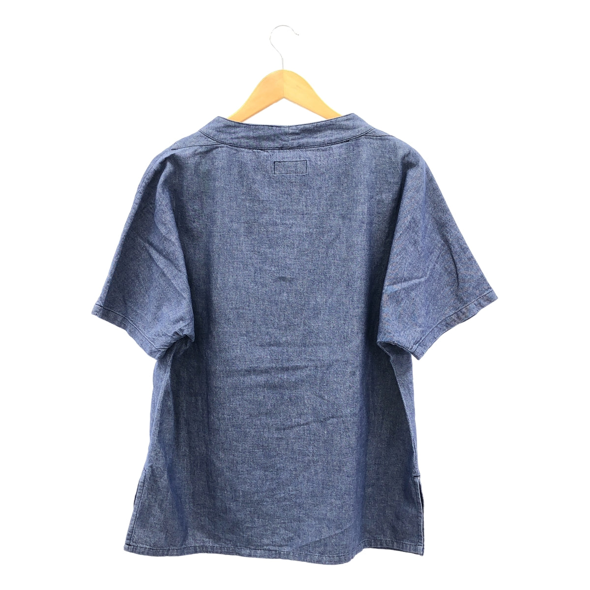 Engineered Garments / 엔지니어드 가멘츠 | FREAK'S STORE별주 FISHERMAN SMOCK 반팔 스모크 풀오버 셔츠 | S |