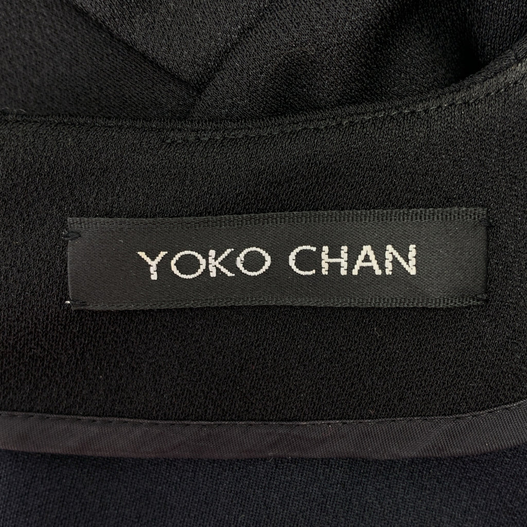 YOKO CHAN / 요코찬 | 백 Zip 민소매 드레스 원피스 | 38 |