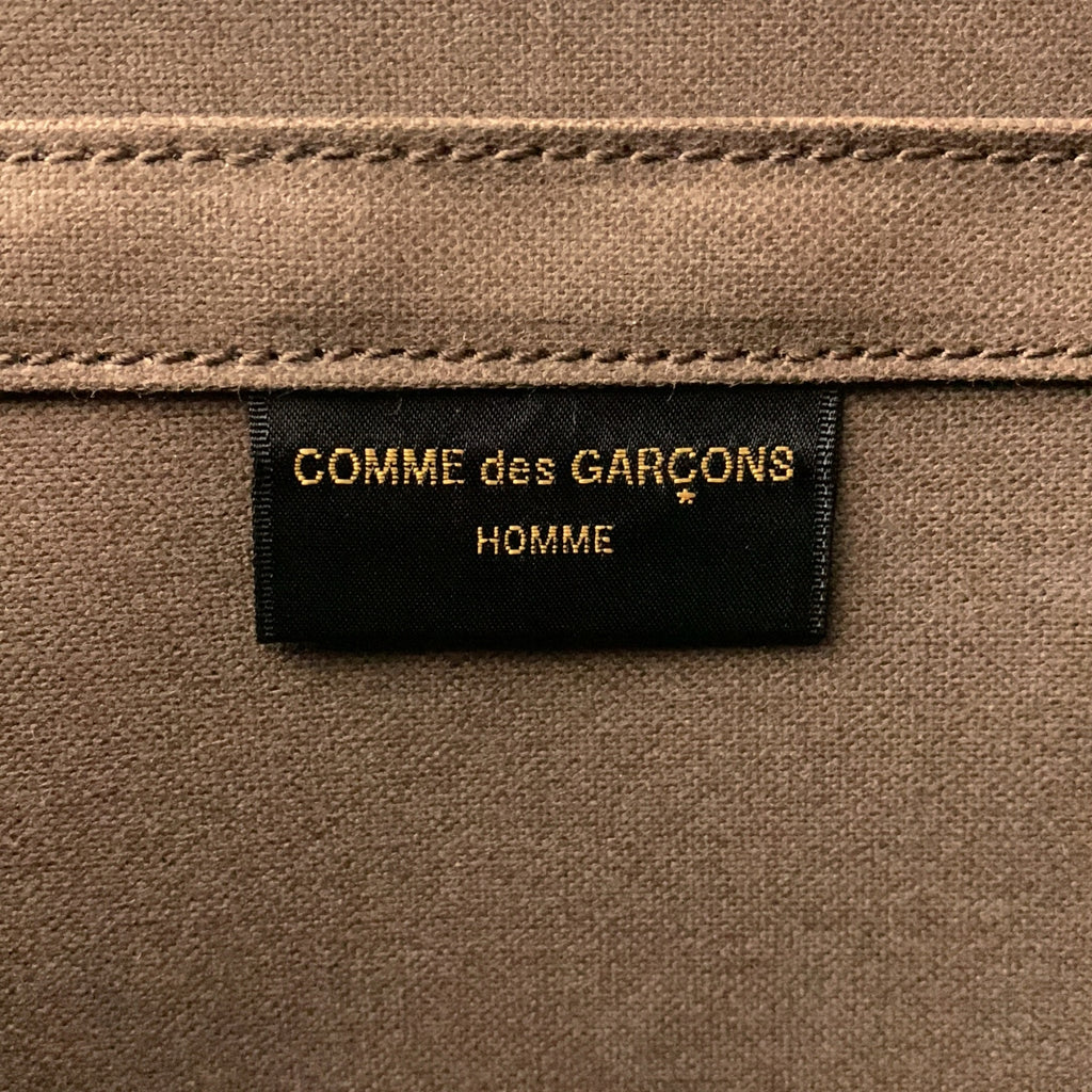 COMME des GARCONS HOMME / 콤데 갤슨 옴므 | 가죽 전환 캔버스 서류 가방 가방 |
