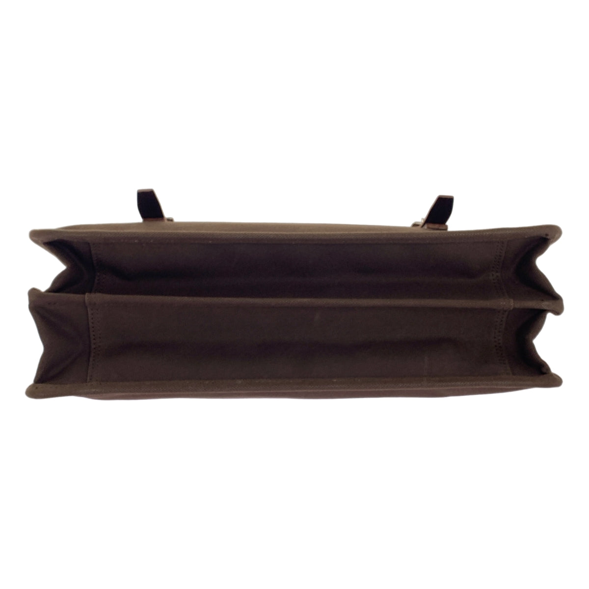 COMME des GARCONS HOMME / 콤데 갤슨 옴므 | 가죽 전환 캔버스 서류 가방 가방 |