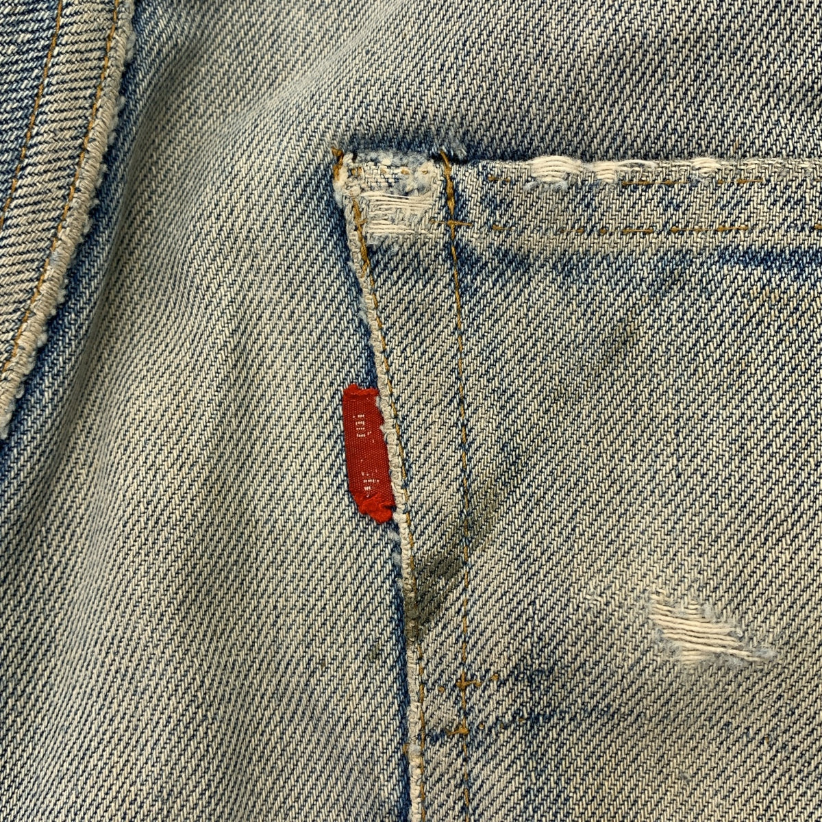 Levi's / リーバイス | 1970s ヴィンテージ 501 66後期 スモールE ボタン裏刻印6 デニムパンツ | インディゴ | メンズ