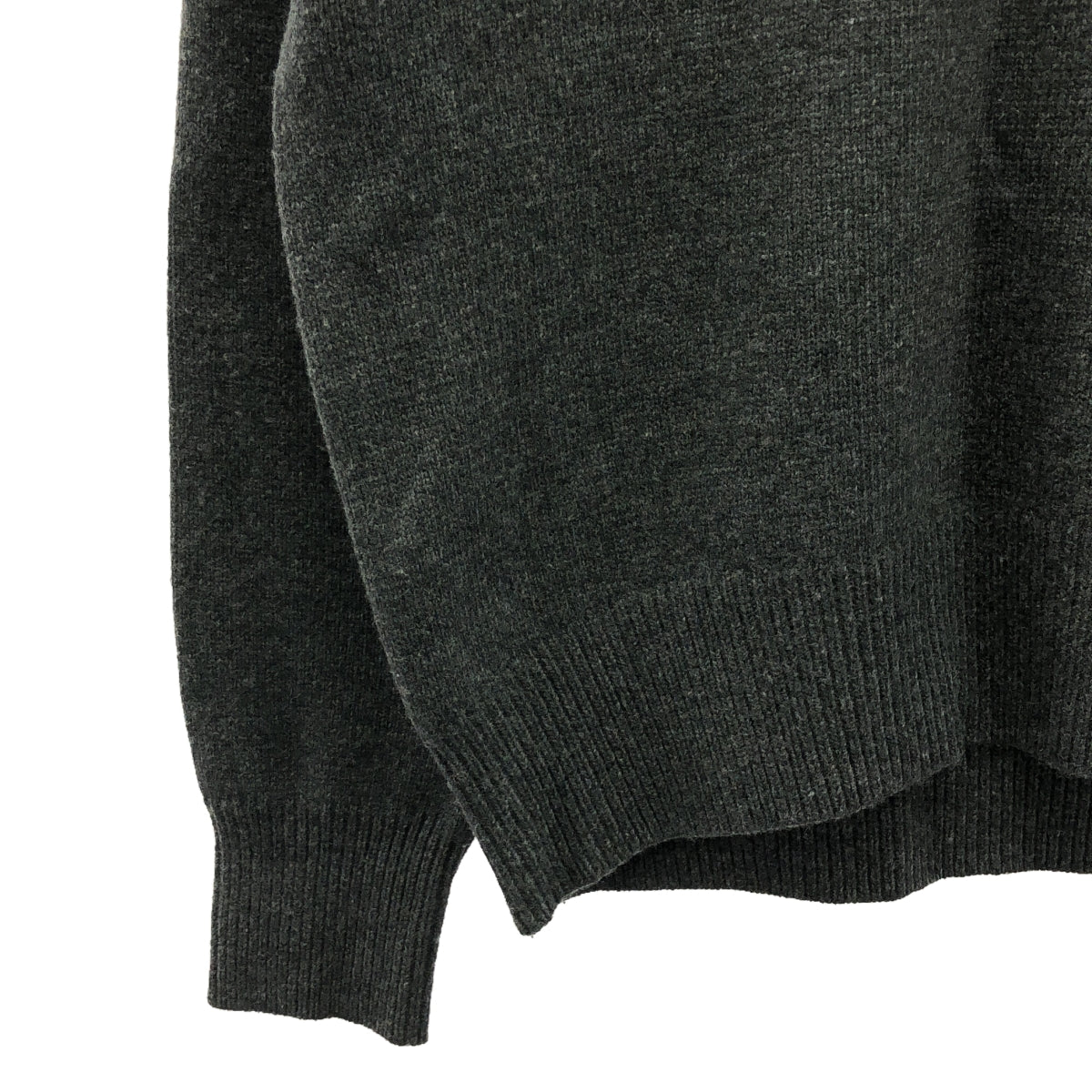 TODAYFUL / トゥデイフル | Merinowool Crewneck Knit カシミヤ混 メリノウール クルーネックニット | F | グレー | レディース