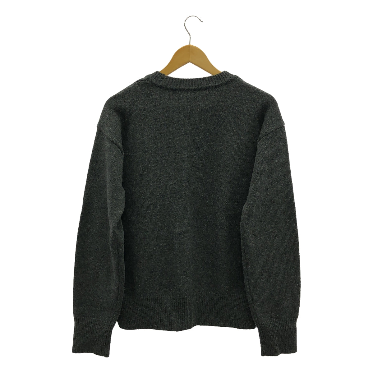 TODAYFUL / トゥデイフル | Merinowool Crewneck Knit カシミヤ混 メリノウール クルーネックニット | F | グレー | レディース