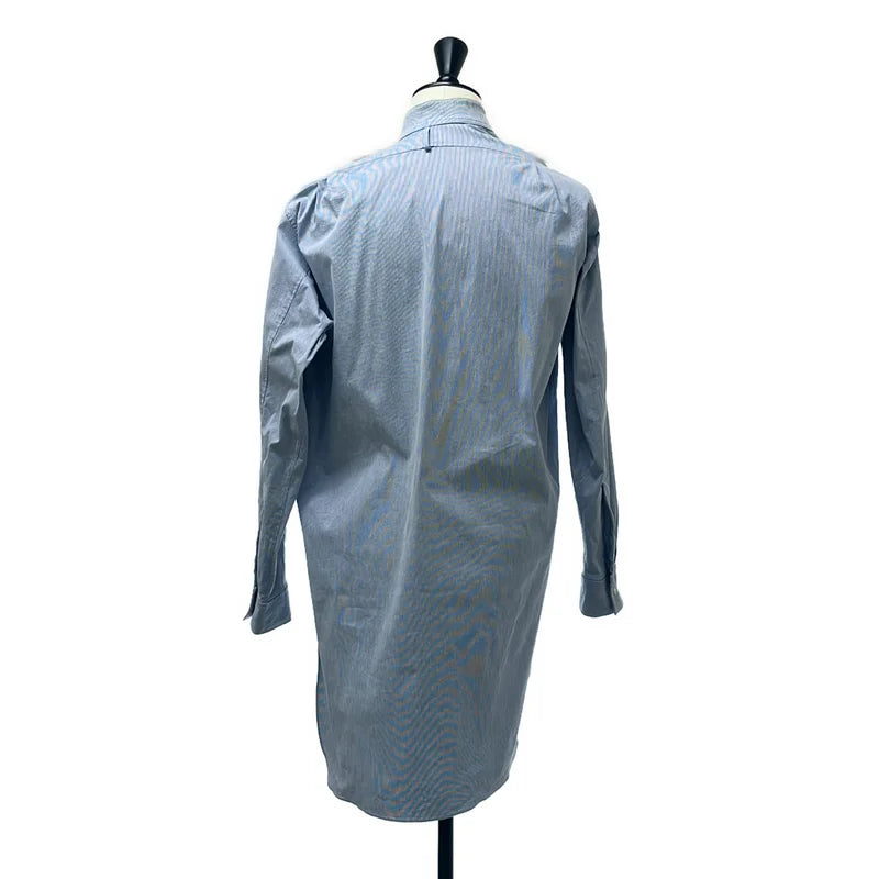 LOEWE / ロエベ | ストライプ アシンメトリー オーバーサイズシャツ | S | メンズ