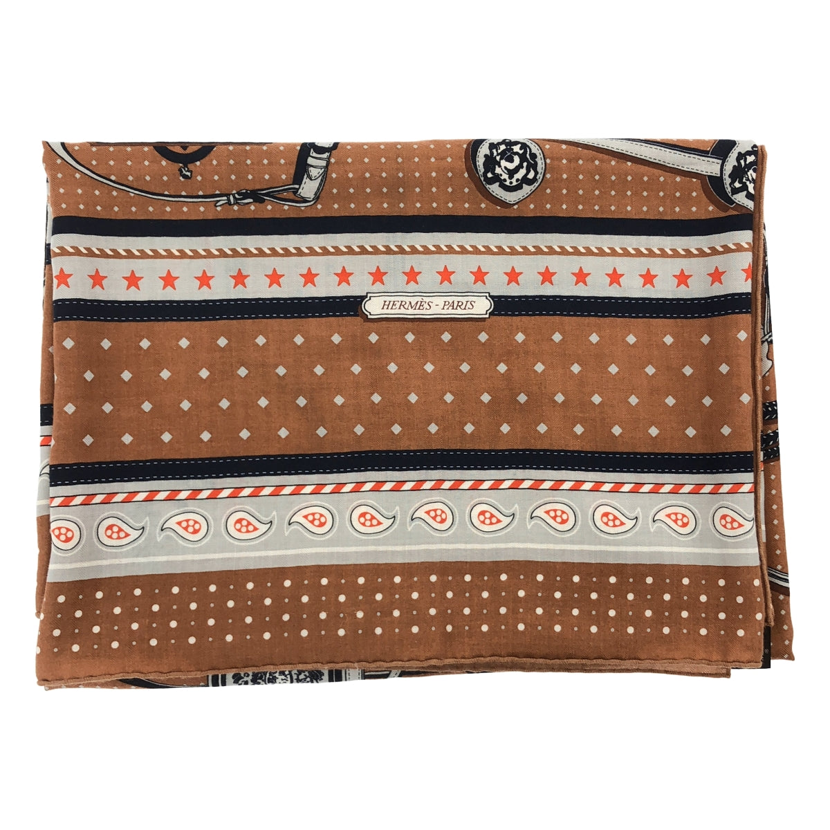 HERMES / エルメス | 2022AW | Harnais de Cour Bandana カレジェアン 140 / 宮廷の馬具 カシシル ストール |