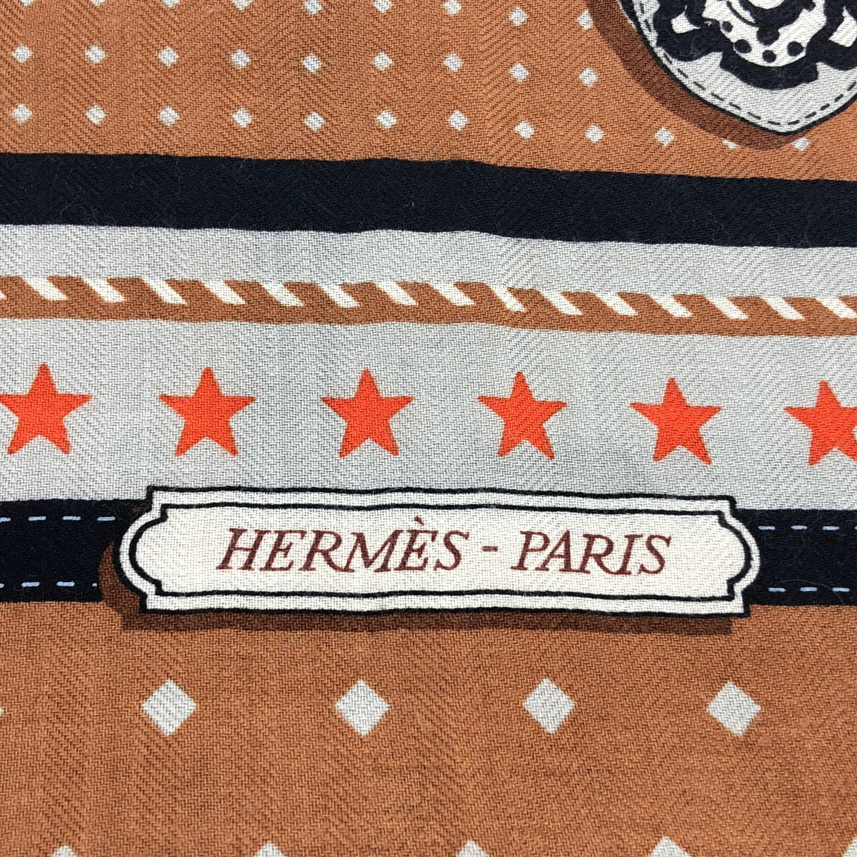 HERMES / エルメス | 2022AW | Harnais de Cour Bandana カレジェアン 140 / 宮廷の馬具 カシシル ストール |