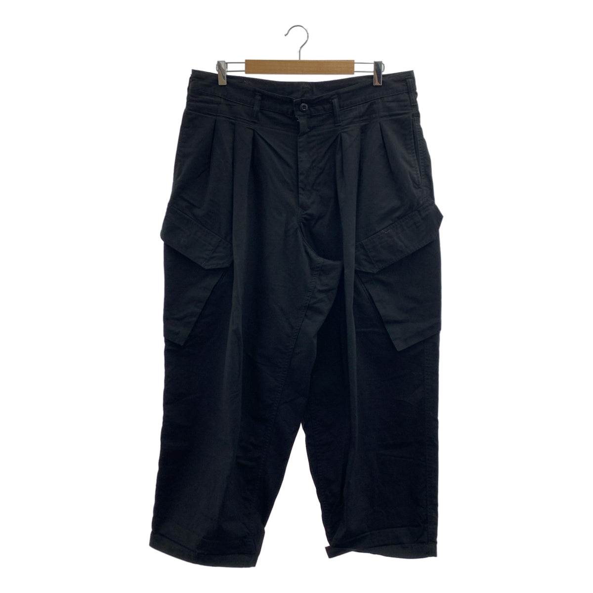 BLACK Scandal YOHJI YAMAMOTO / ブラックスキャンダルヨウジヤマモト | 2022SS | RIPSTOP 12TUCK PANTS リップストップ 12タックパンツ | 2 | メンズ