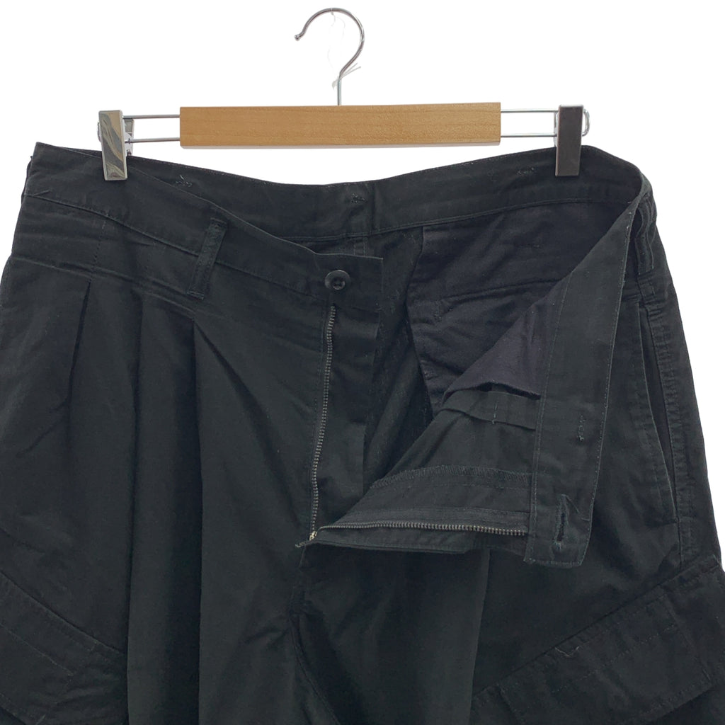 BLACK Scandal YOHJI YAMAMOTO / ブラックスキャンダルヨウジヤマモト | 2022SS | RIPSTOP 12TUCK PANTS リップストップ 12タックパンツ | 2 | メンズ