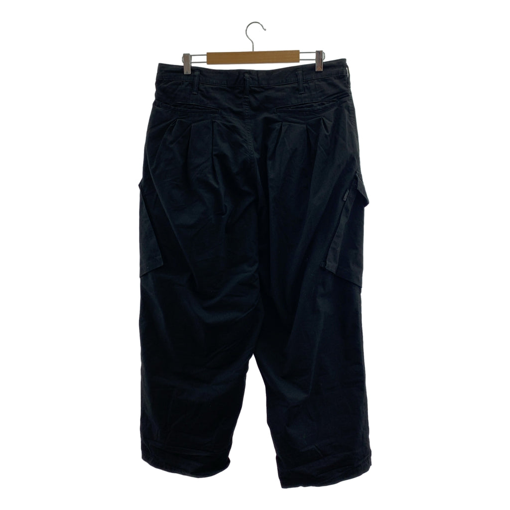 BLACK Scandal YOHJI YAMAMOTO / ブラックスキャンダルヨウジヤマモト | 2022SS | RIPSTOP 12TUCK PANTS リップストップ 12タックパンツ | 2 | メンズ