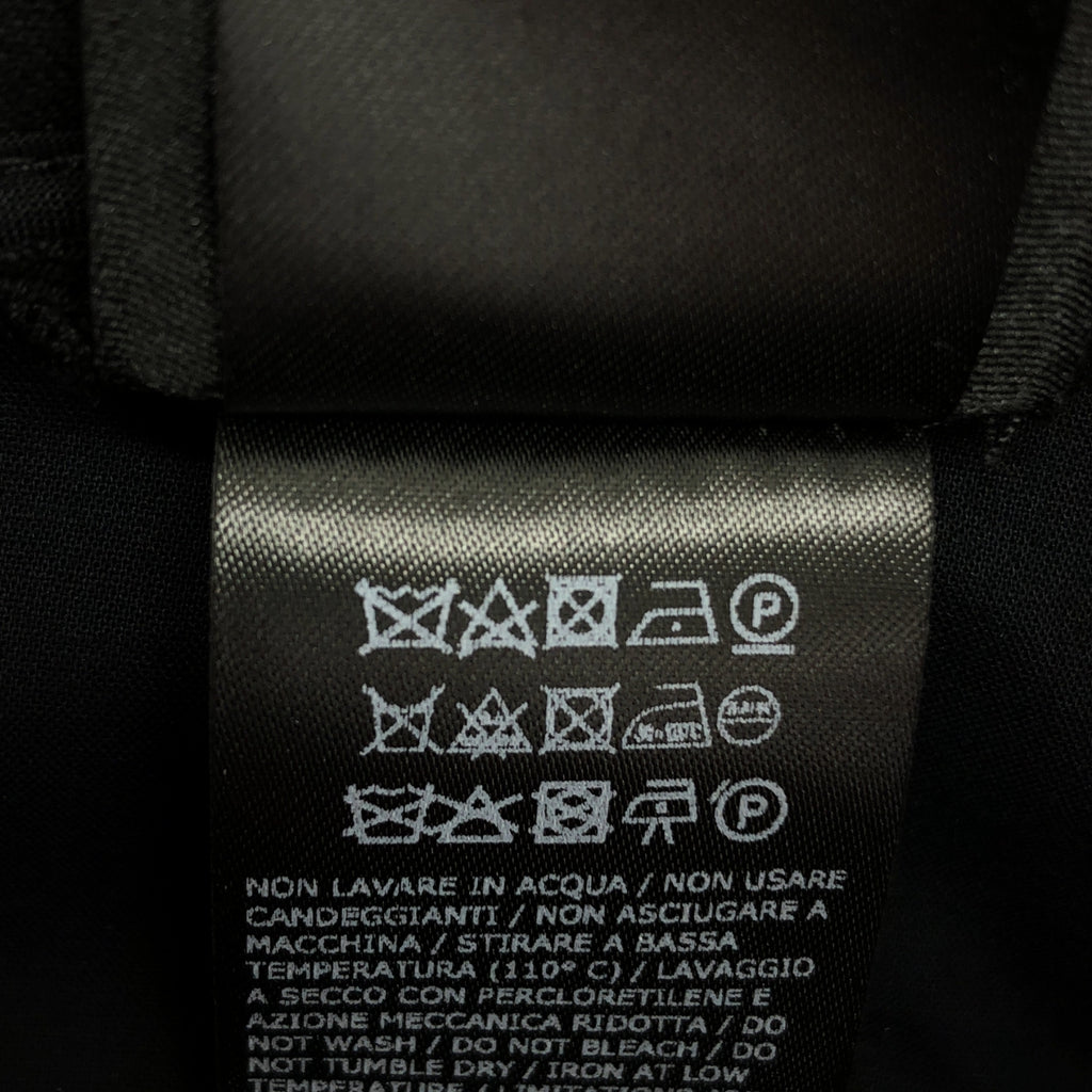 【美品】  ANN DEMEULEMEESTER / アンドゥムルメステール | 2024AW | Linna High Comfort Trousers / ベルテッド ワイド スラックス パンツ | 36 | ブラック | メンズ