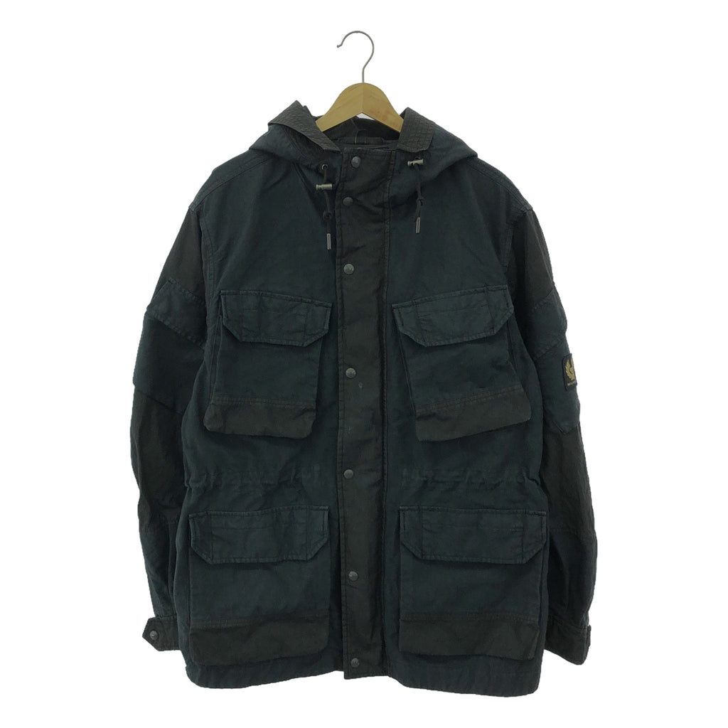 Belstaff / 벨 스탭 | CANTEEN PARKA 캔틴 파커 | 52 | 블랙 / 다크 네이비 | 남성