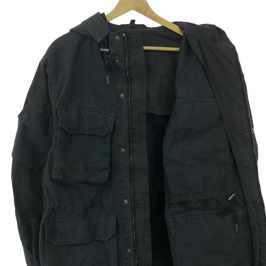 Belstaff / 벨 스탭 | CANTEEN PARKA 캔틴 파커 | 52 | 블랙 / 다크 네이비 | 남성