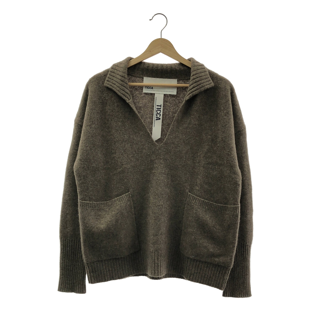 TICCA | Yak Skipper 套頭針織衫 | F 碼 | 女款