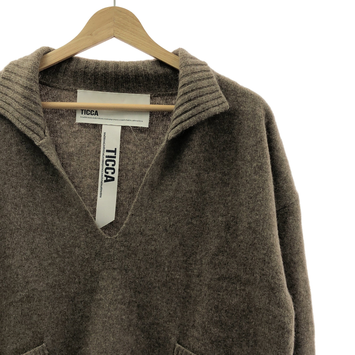 TICCA | Yak Skipper 套頭針織衫 | F 碼 | 女款