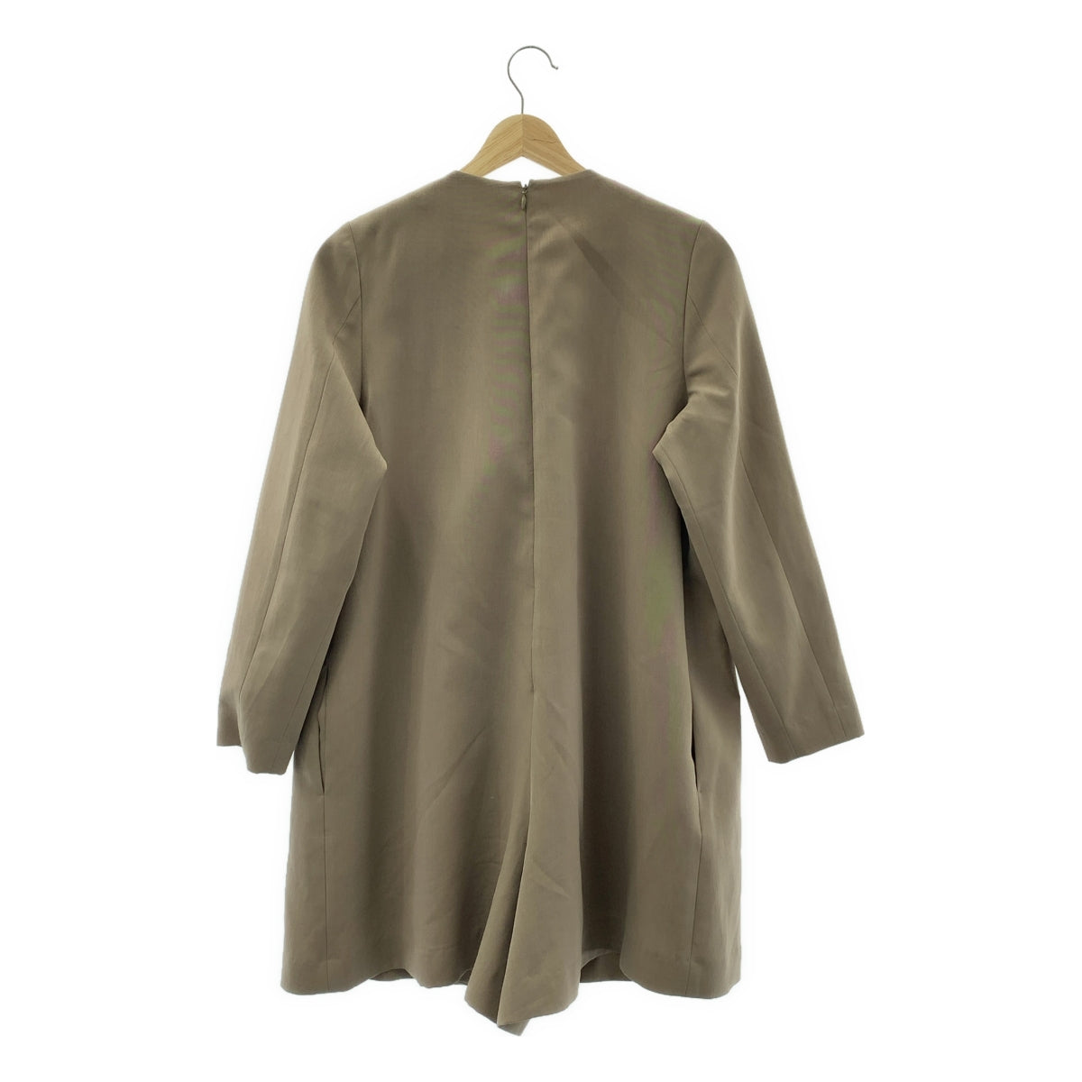 ESTNATION / エストネーション | ウール混 フロントタック ショートオールインワン | 38 | レディース