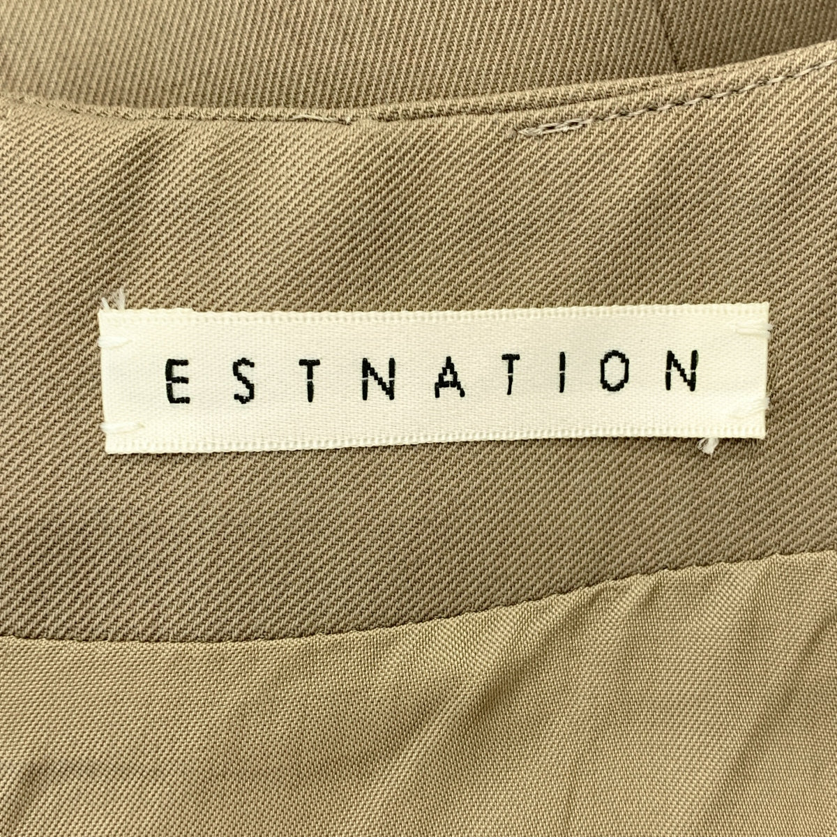 ESTNATION / エストネーション | ウール混 フロントタック ショートオールインワン | 38 | レディース