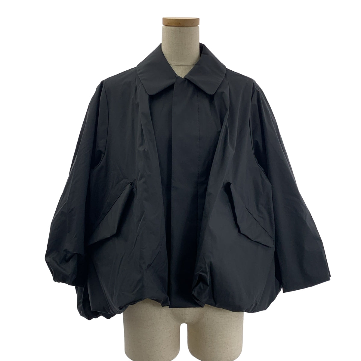 noir kei ninomiya / ノワールケイニノミヤ | 2020SS | リバーシブル 変形 立体 ワイドスリーブ ジャケット ブルゾン | XS | レディース