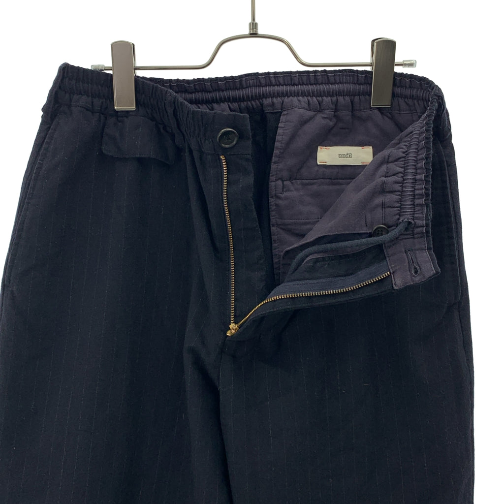 unfil / アンフィル | ウール ストライプ テーパードパンツ | 3 | メンズ