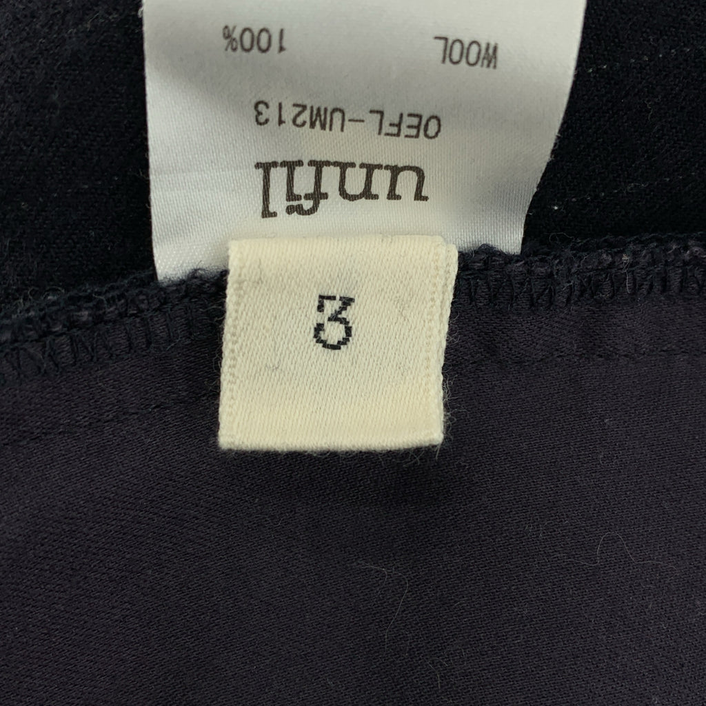 unfil / アンフィル | ウール ストライプ テーパードパンツ | 3 | メンズ