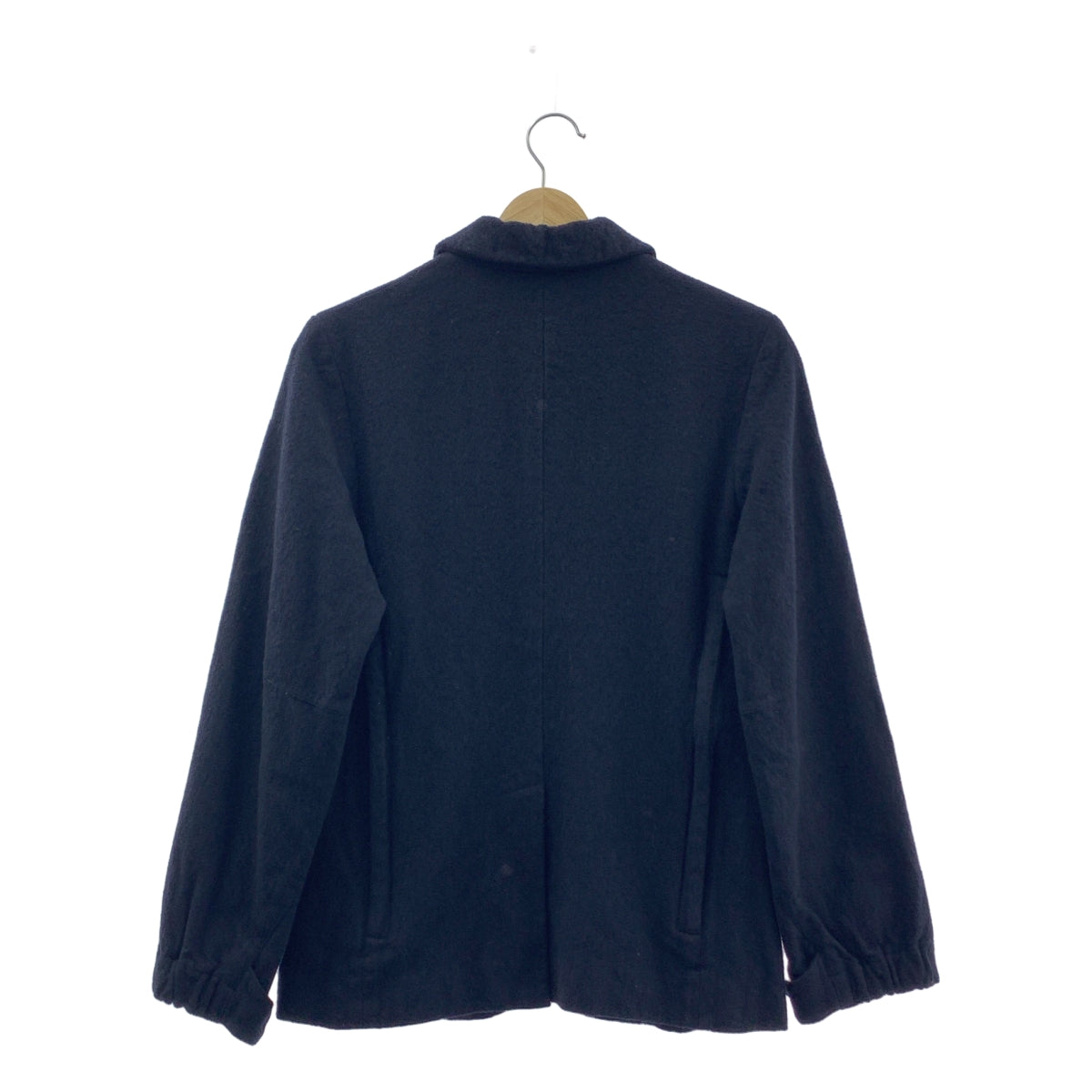 COMME des GARCONS | 2015 秋冬 | 後背透氣圓領羊毛夾克，帶網眼襯裡 | 尺寸 S |