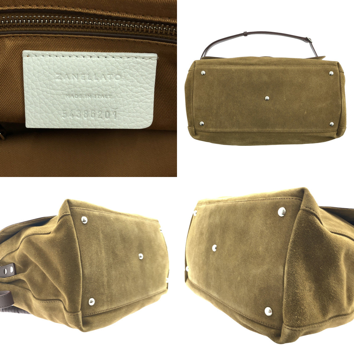 【美品】  ZANELLATO / ザネラート | 2023SS | Plage 取扱い SOL LEVANTE M POSTINA バッグ | フリー | キャメル | レディース