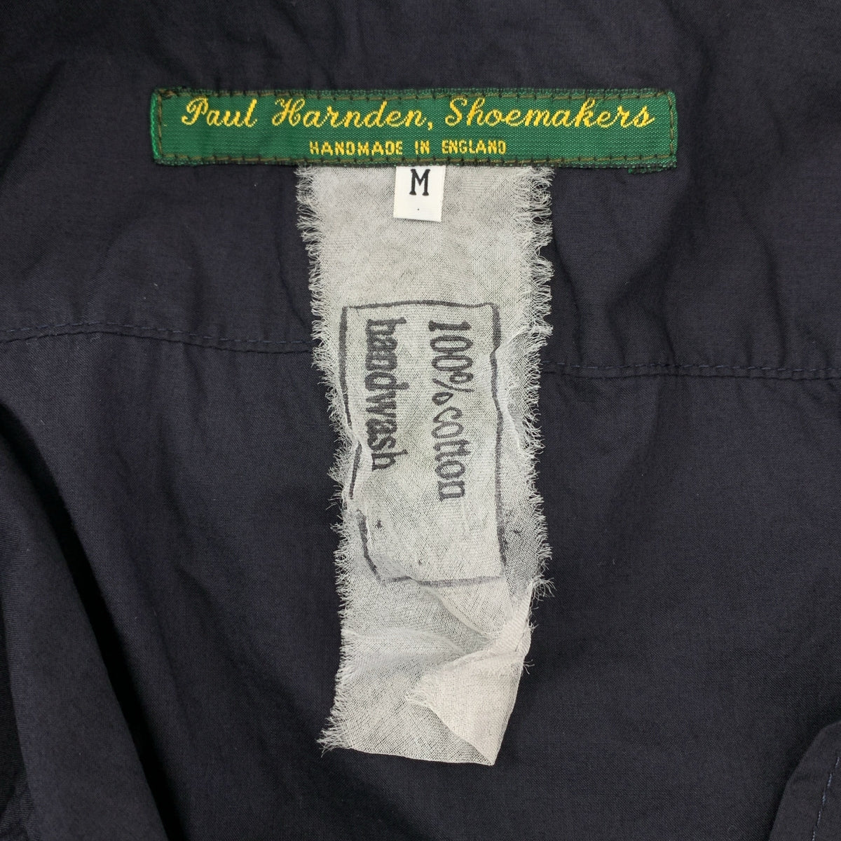 [狀況極佳] Paul Harnden | 棉質襯衫 / 荷葉邊領襯衫 | M碼 | 海軍藍 | 女款