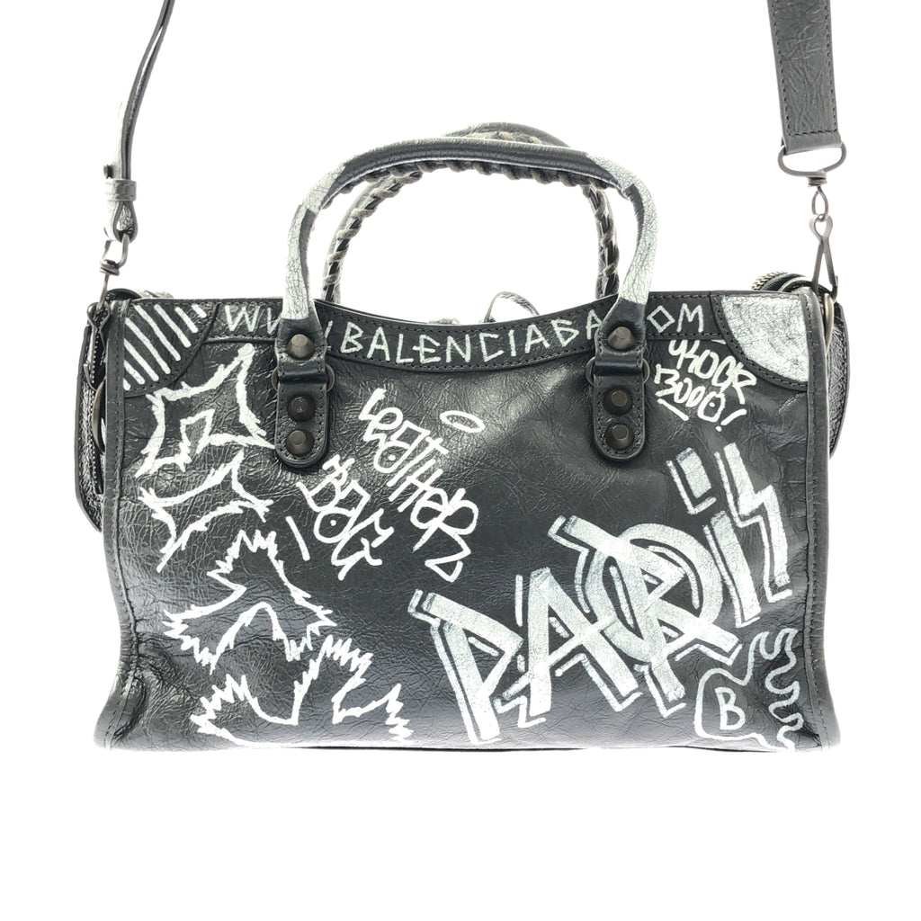 巴黎世家 | CLASSIC CITY 塗鴉單肩包 / 431621 |