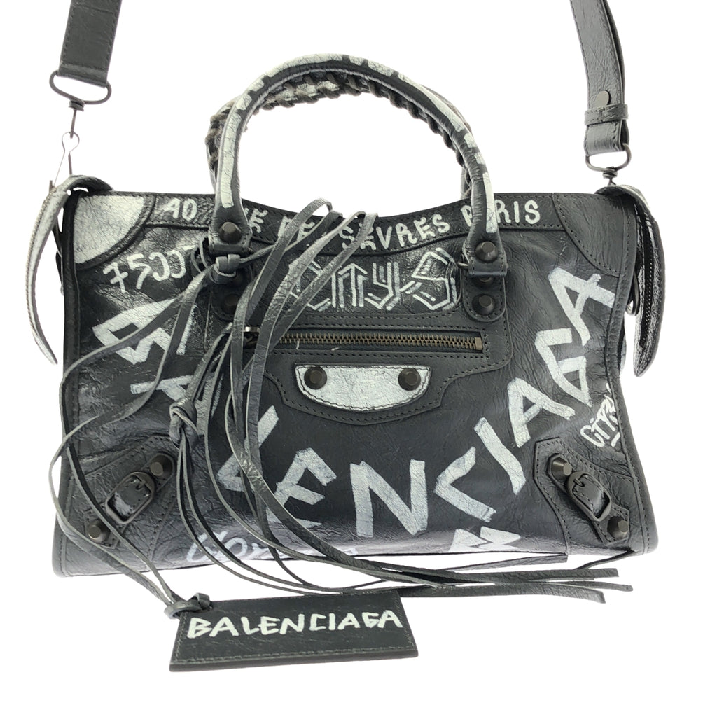 巴黎世家 | CLASSIC CITY 塗鴉單肩包 / 431621 |