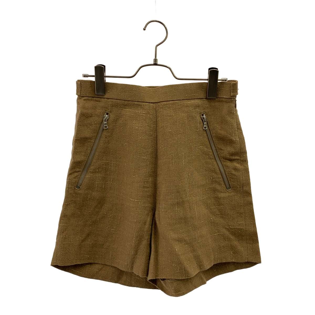 AURALEE / オーラリー | サマーリネン ツイード ショートパンツ | 1 | ブラウン | レディース