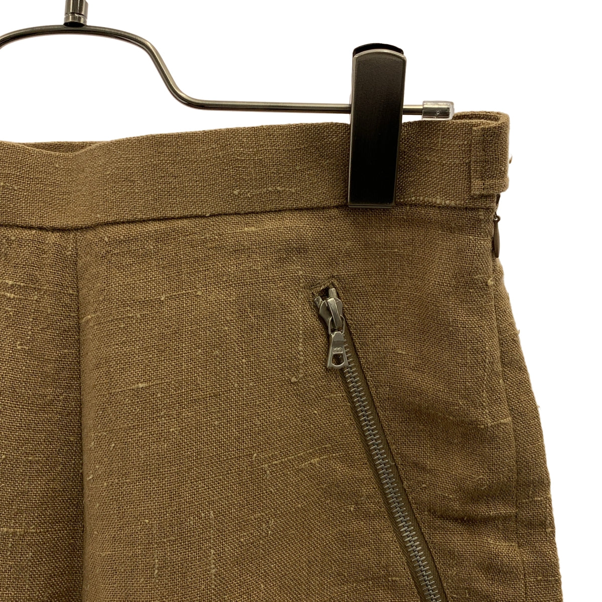 AURALEE / オーラリー | サマーリネン ツイード ショートパンツ | 1 | ブラウン | レディース