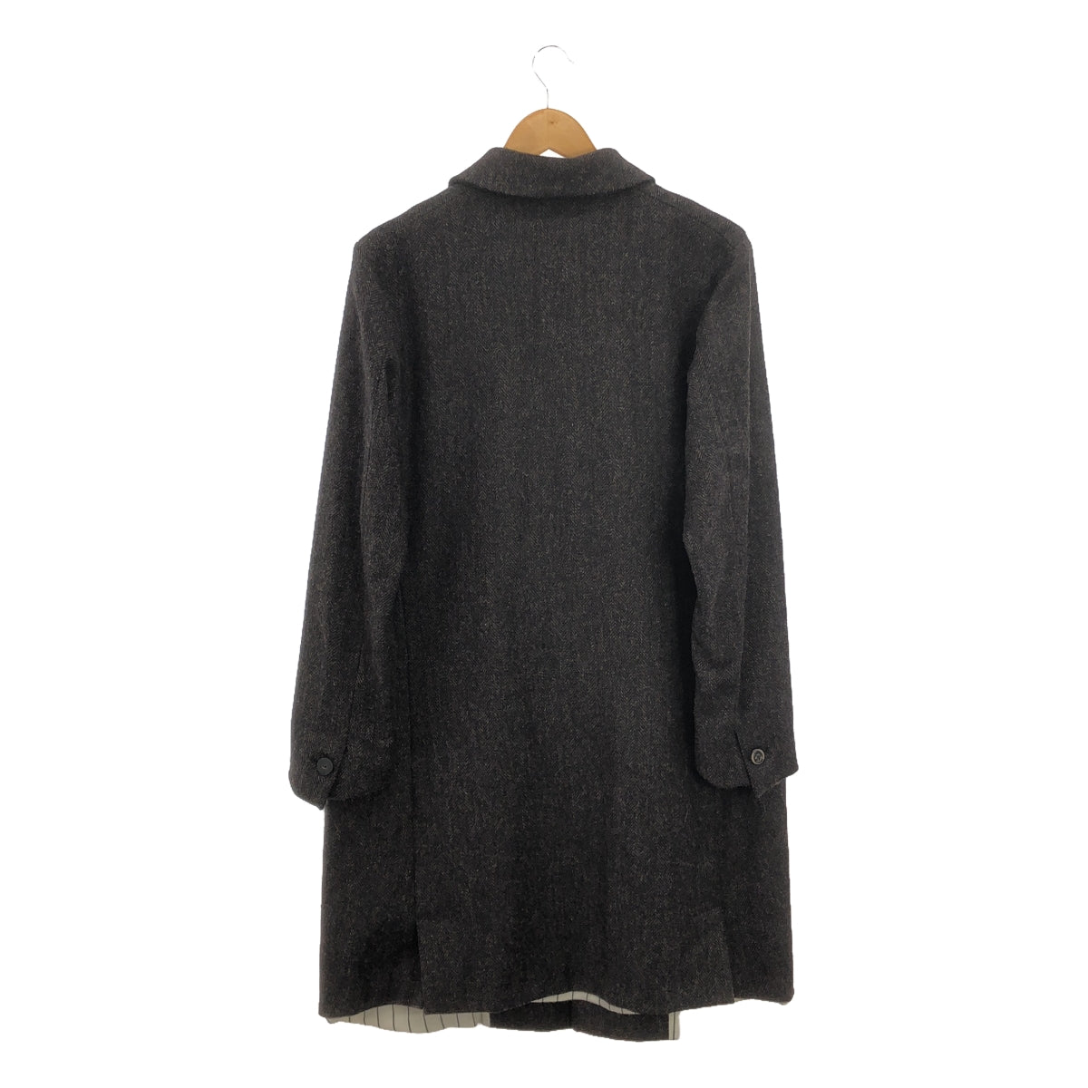 ARCHIVIO J.M.Ribot / アルキビオジェイエムリボット | wool tweed coat / ヘリンボーン ツイード ロン – KLD