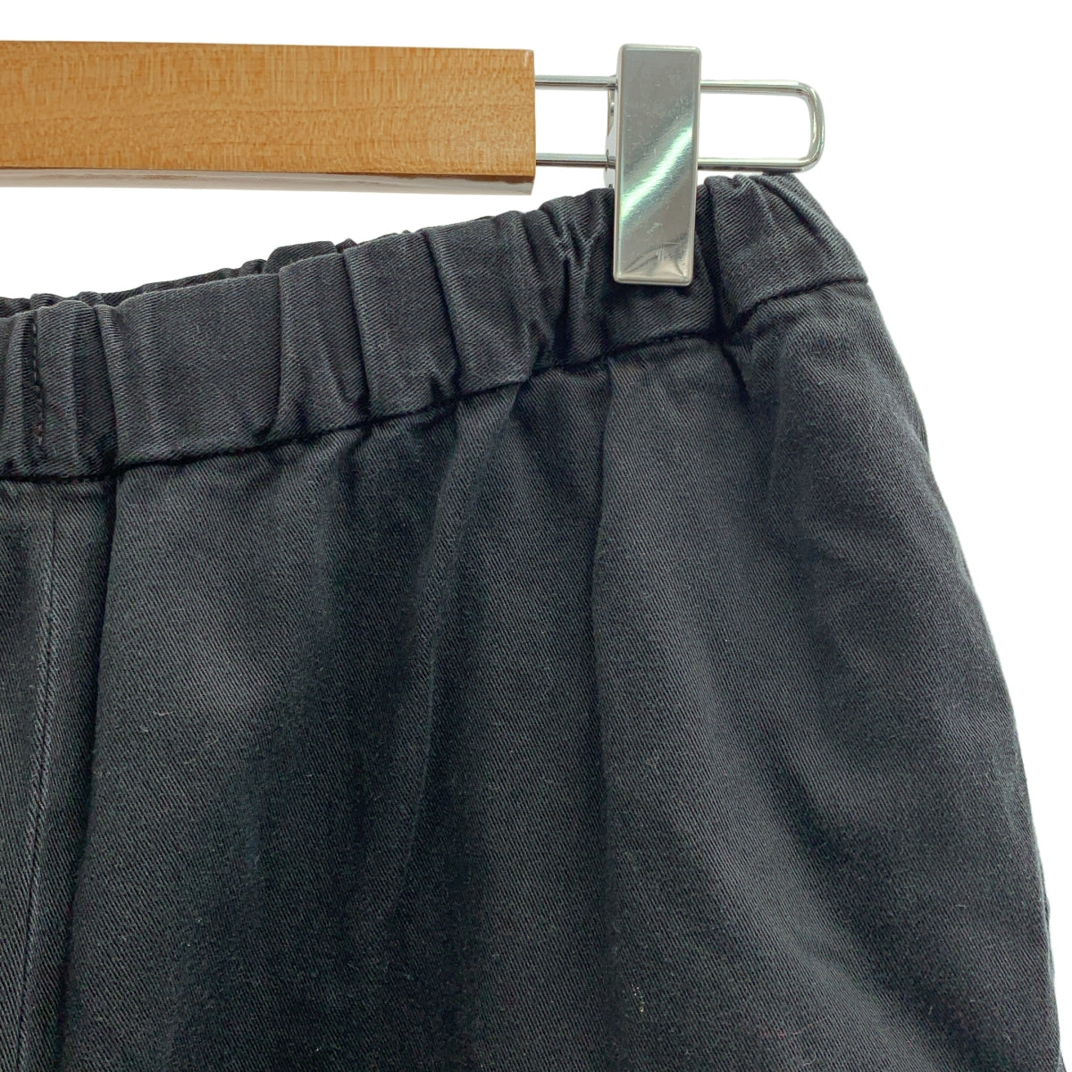 DRIES VAN NOTEN / 드리스 반 노텐 | 제품 염색 코튼 이지 팬츠 | 36 | 블랙 | 여성