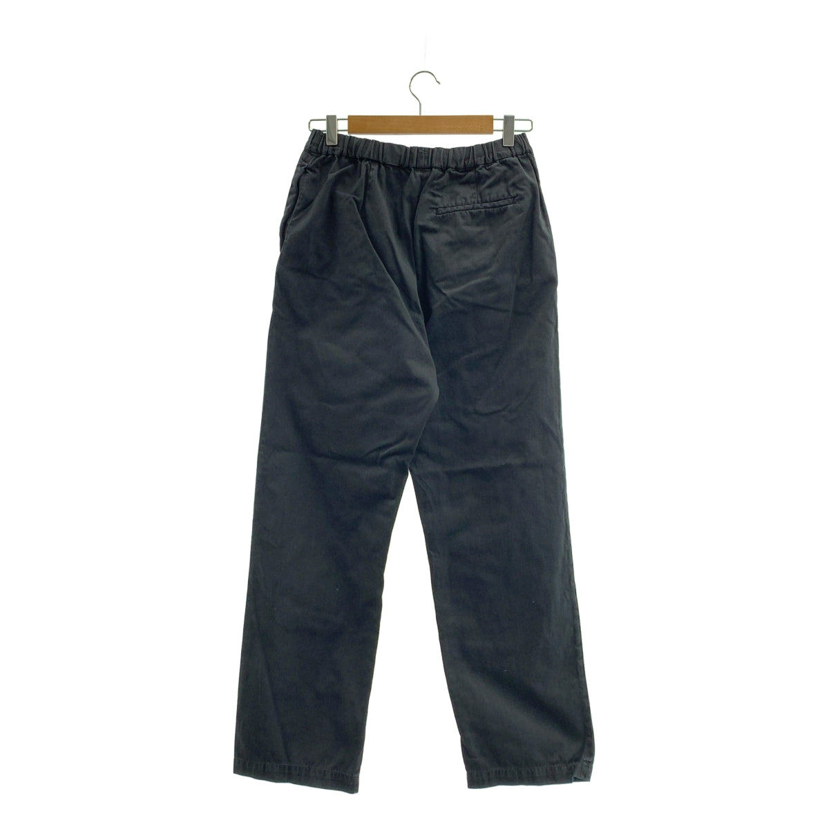 DRIES VAN NOTEN / 드리스 반 노텐 | 제품 염색 코튼 이지 팬츠 | 36 | 블랙 | 여성