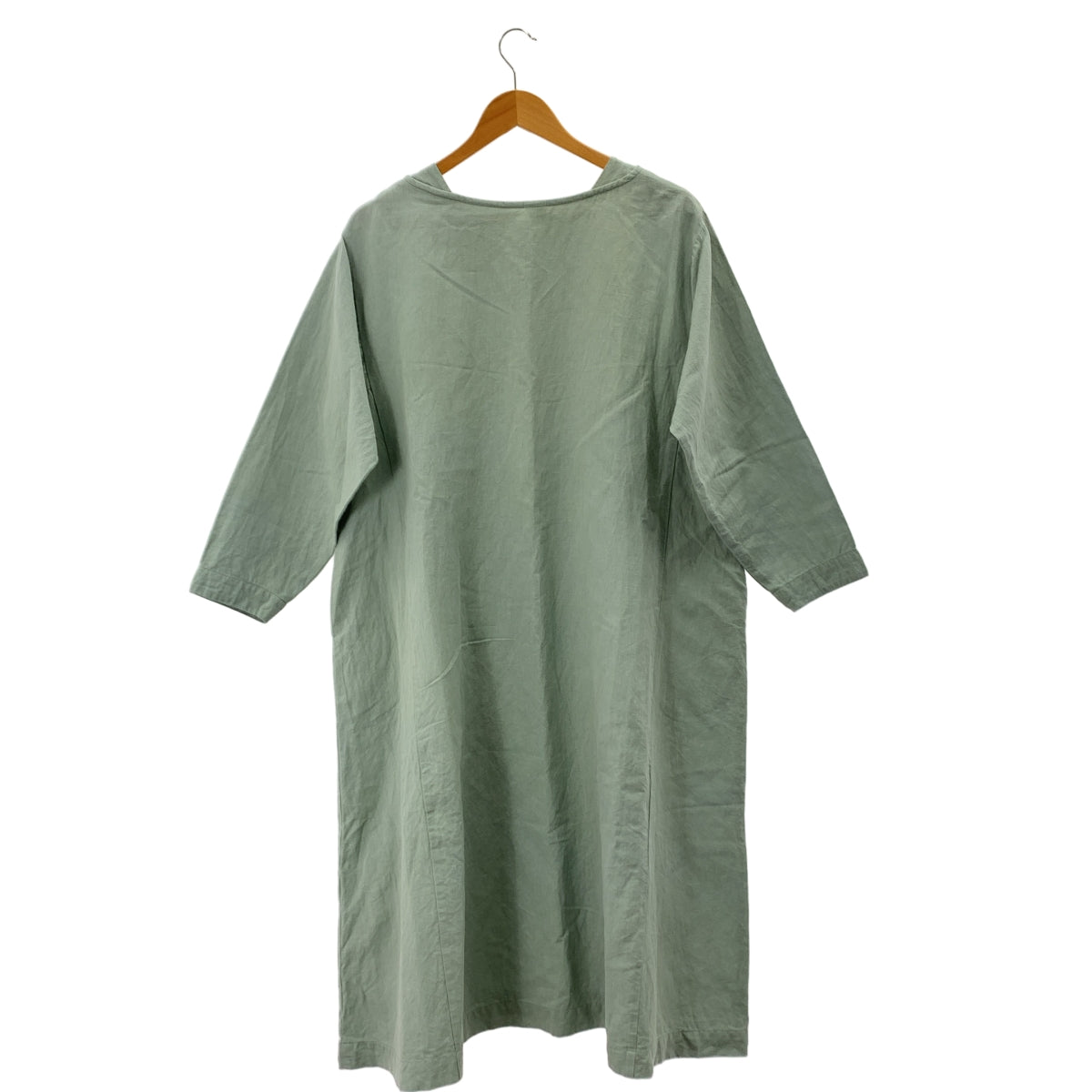 kagure / かぐれ | コットンリネンボートネックワンピース | F | レディース