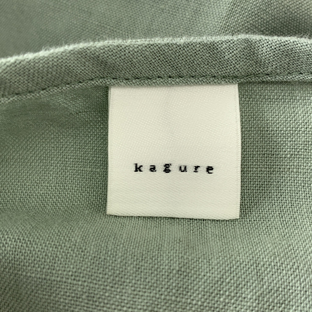 kagure | 棉麻船領洋裝 | F碼 | 女款