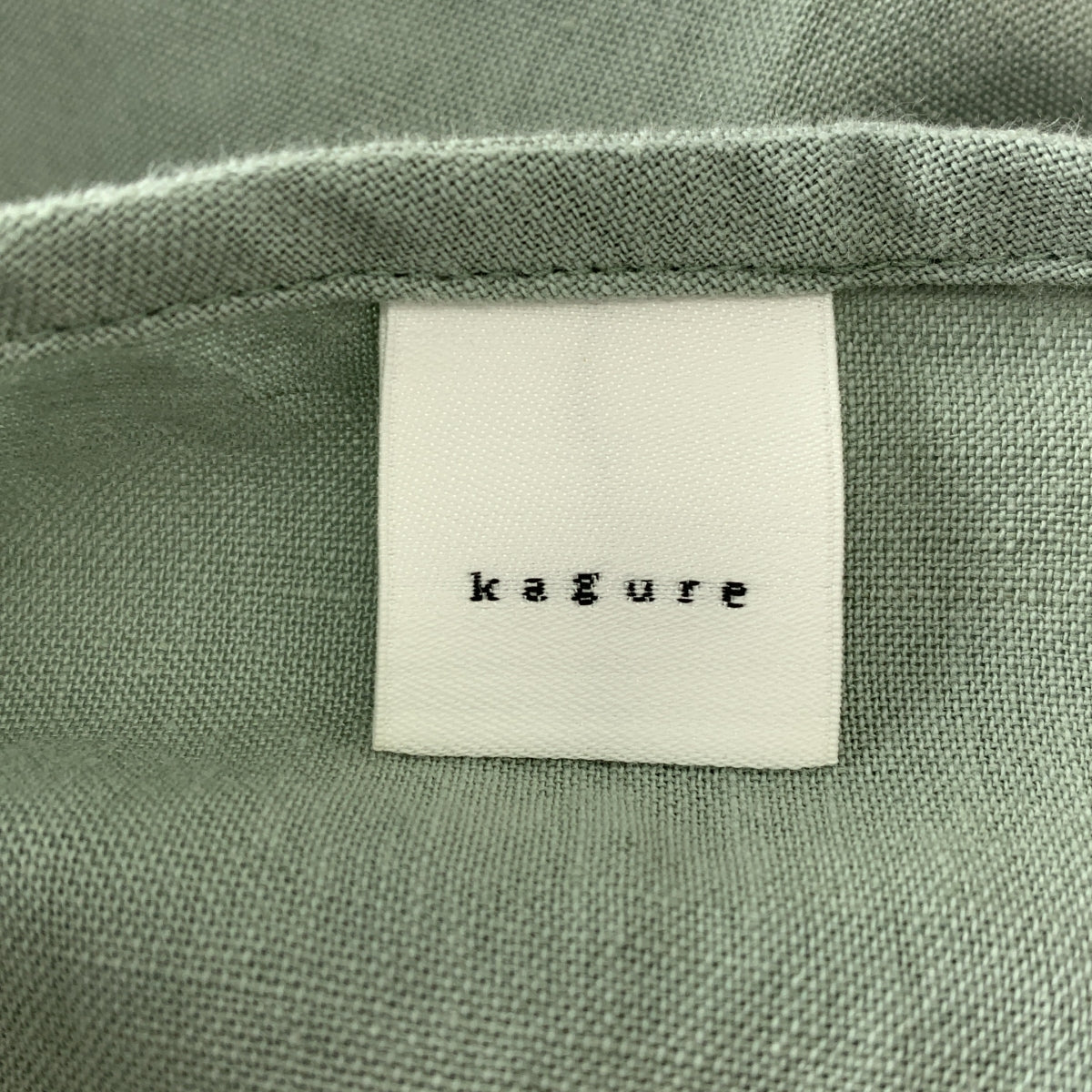 kagure / かぐれ | コットンリネンボートネックワンピース | F | レディース