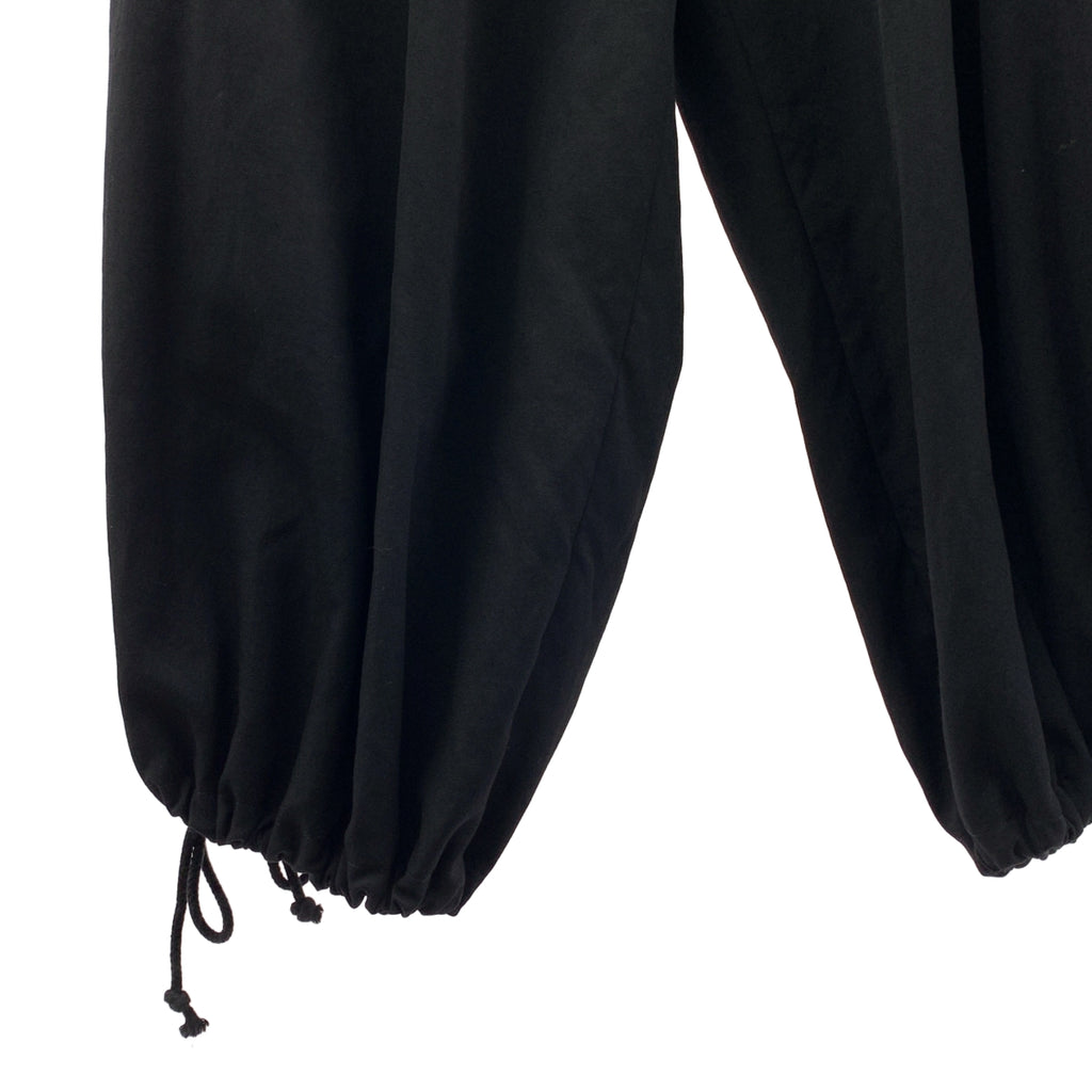 YOHJI YAMAMOTO POUR HOMME / ヨウジヤマモトプールオム | 2020SS | ウールギャバジン タック バルーンパンツ | 2 | ブラック | メンズ