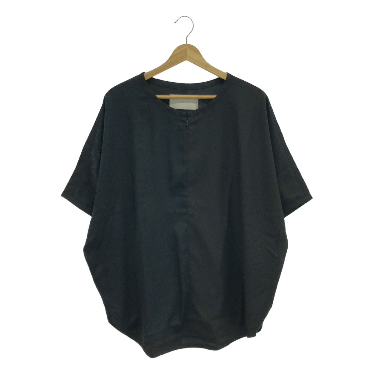 [新] prasthana / Prasthana | Slick Shirt Discord 短袖襯衫 | M |黑色 |男士