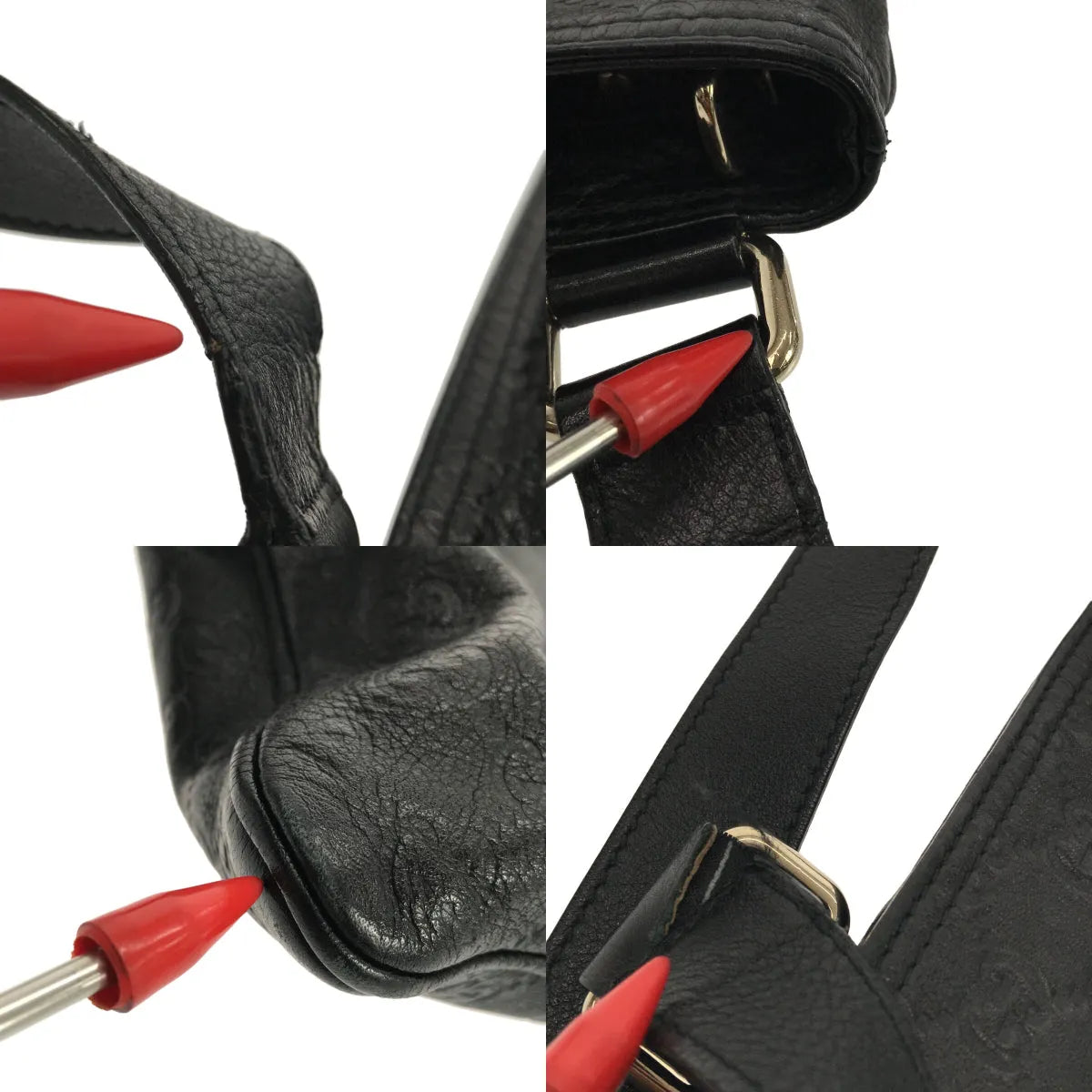 GUCCI / グッチ | 201446 グッチシマ ショルダーバッグ | ブラック