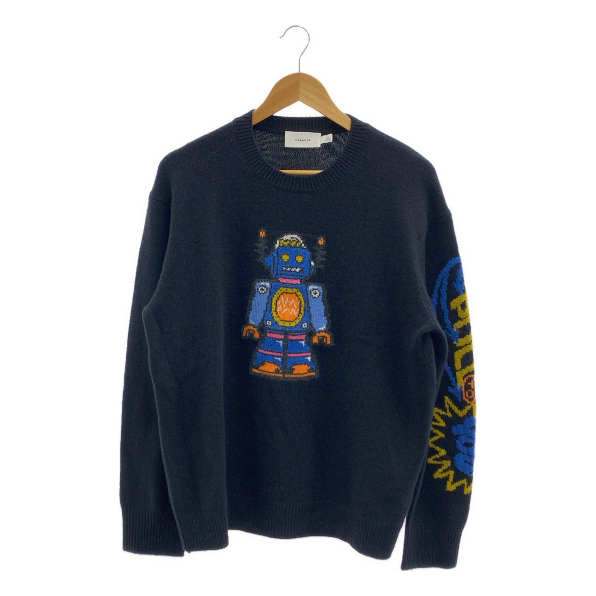 COACH / コーチ | 2023AW | コズミック ウール カシミヤ クルーネックニット | S | メンズ